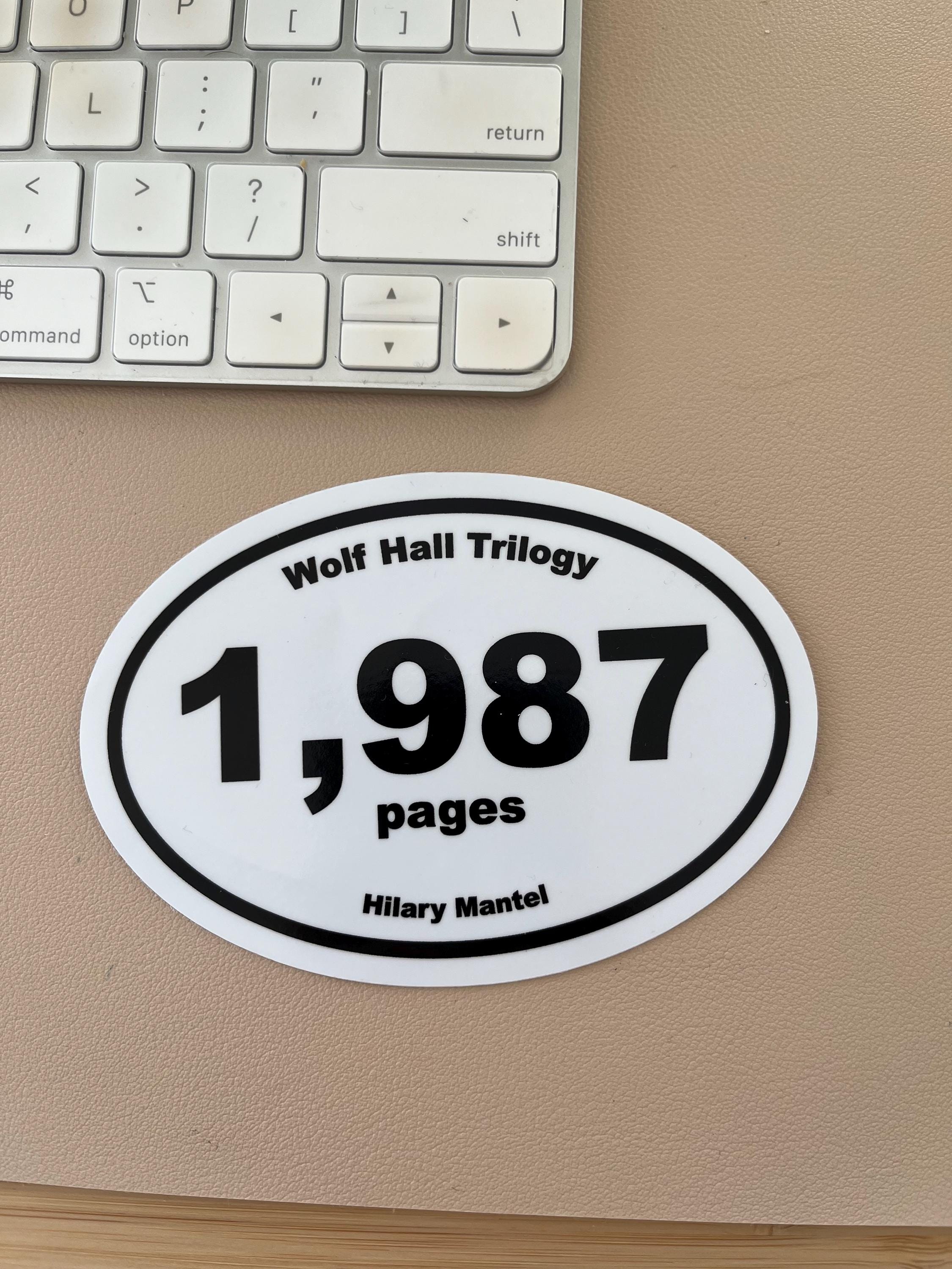 Custom Book Marathon Sticker