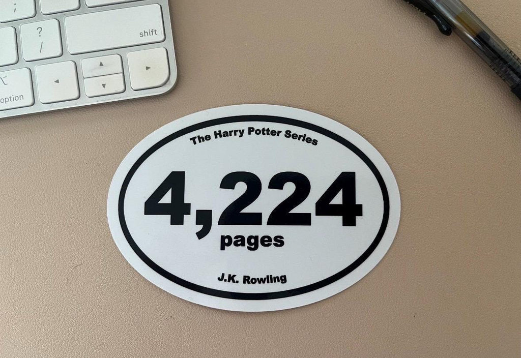 Choose Any 3 Book Marathon Stickers | Book Club Set