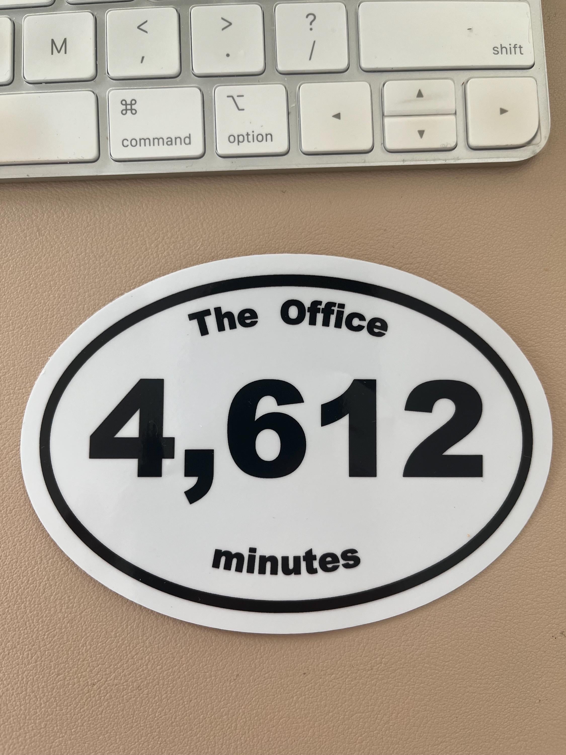 The Office U.S. TV Marathon Sticker - NOW AVAILABLE - Book Marathon