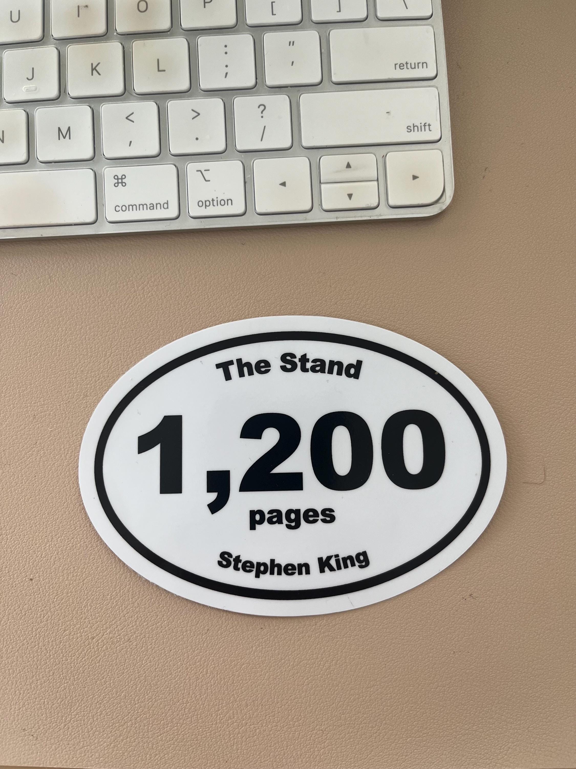 Under the Dome - Stephen King - Book Marathon Sticker NOW AVAILABLE