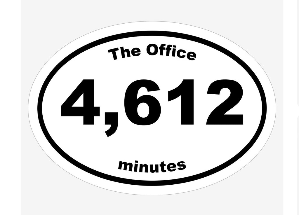 The Office U.S. TV Marathon Sticker - NOW AVAILABLE - Book Marathon