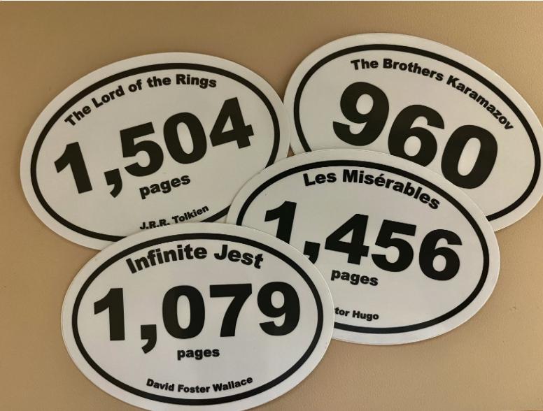 Under the Dome - Stephen King - Book Marathon Sticker NOW AVAILABLE